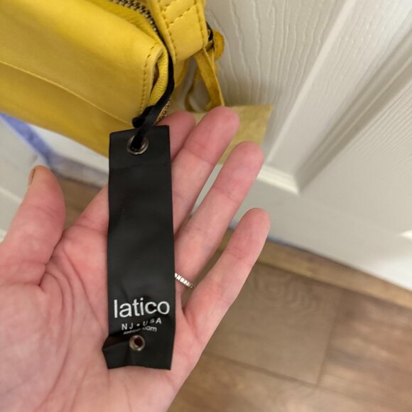 NWT *Latico* Lemon Yellow | Avalon Crossbody | Sold Out Color | w/ Dust Bag - Picture 9 of 11